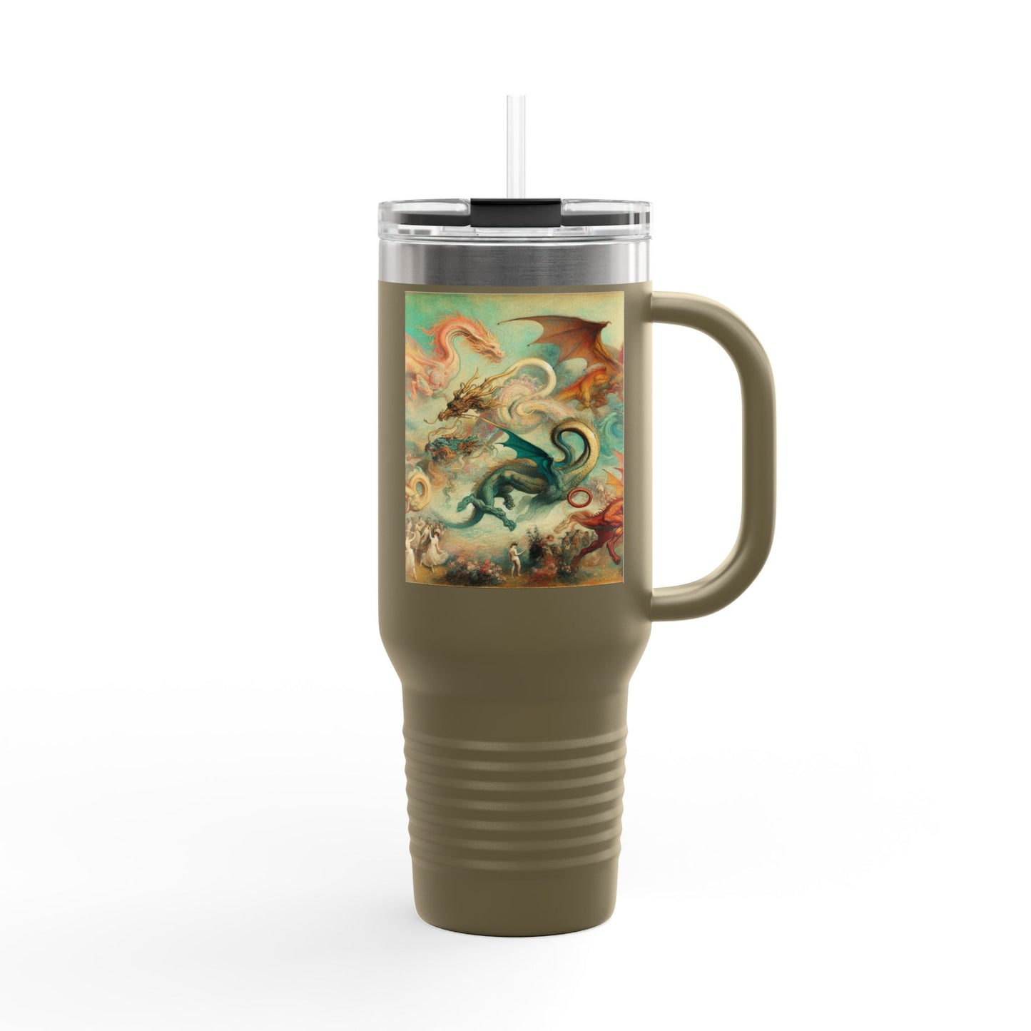 Degas Dreams of Dragons Insulated Travel Mug, 40oz