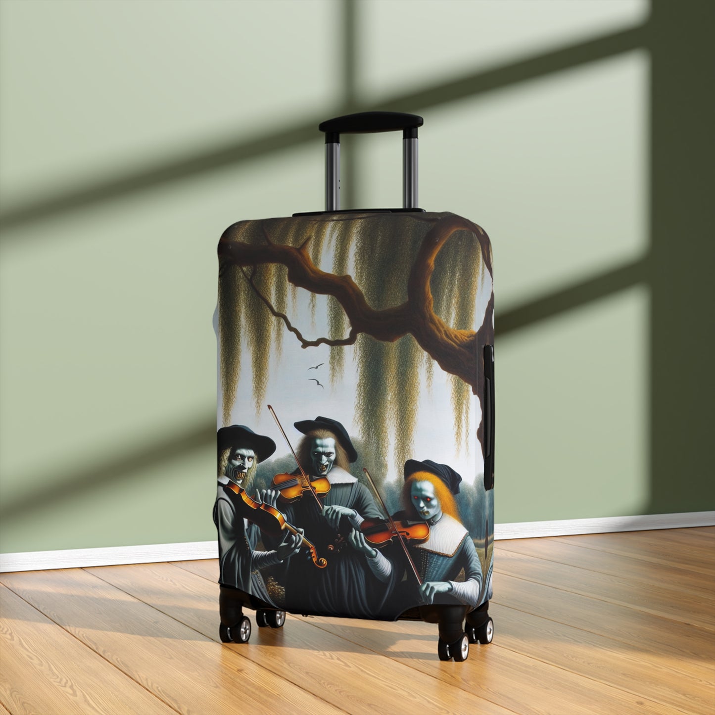 Vermeer's Vampire Violinists Luggage Cover