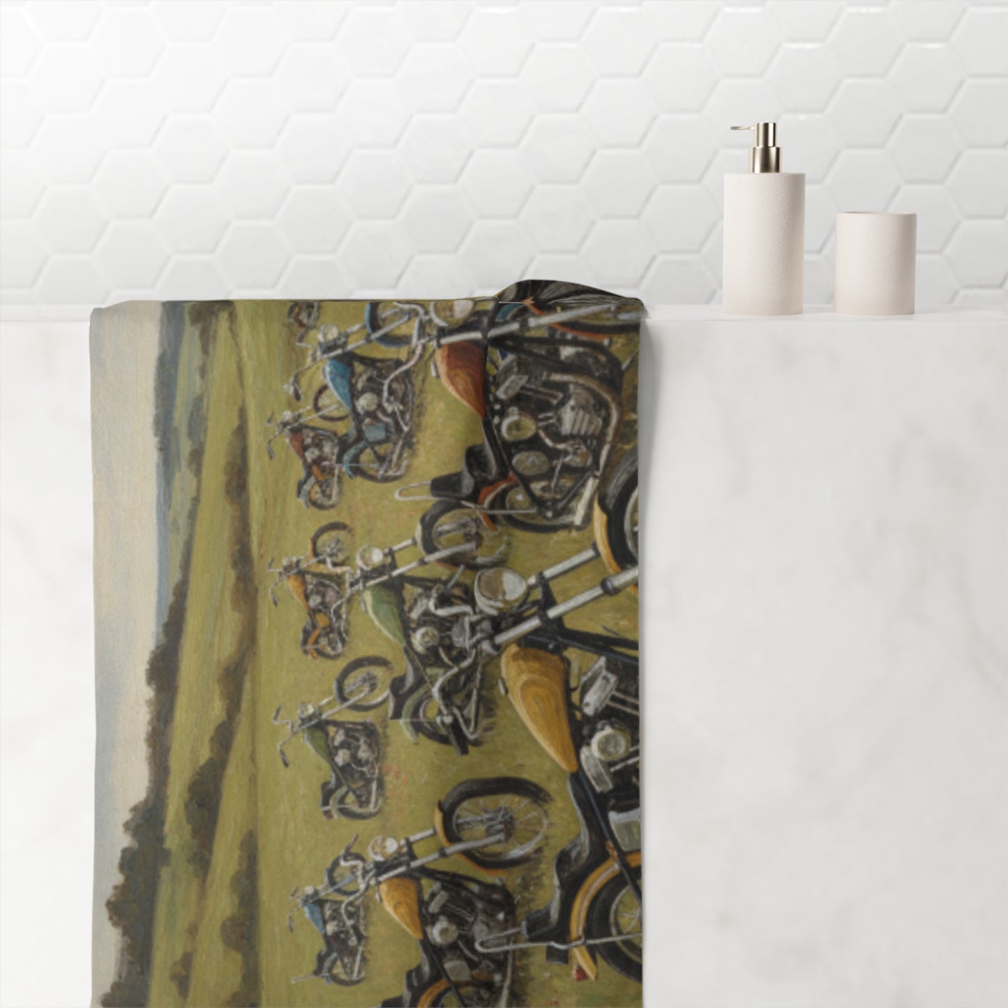 Wild Motorcycles Towel