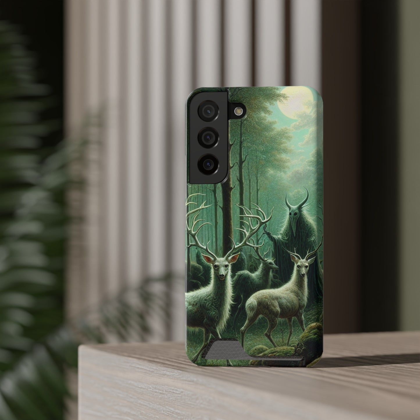 Wendigo Shepherd Phone Case with Card Holder - GALAXY