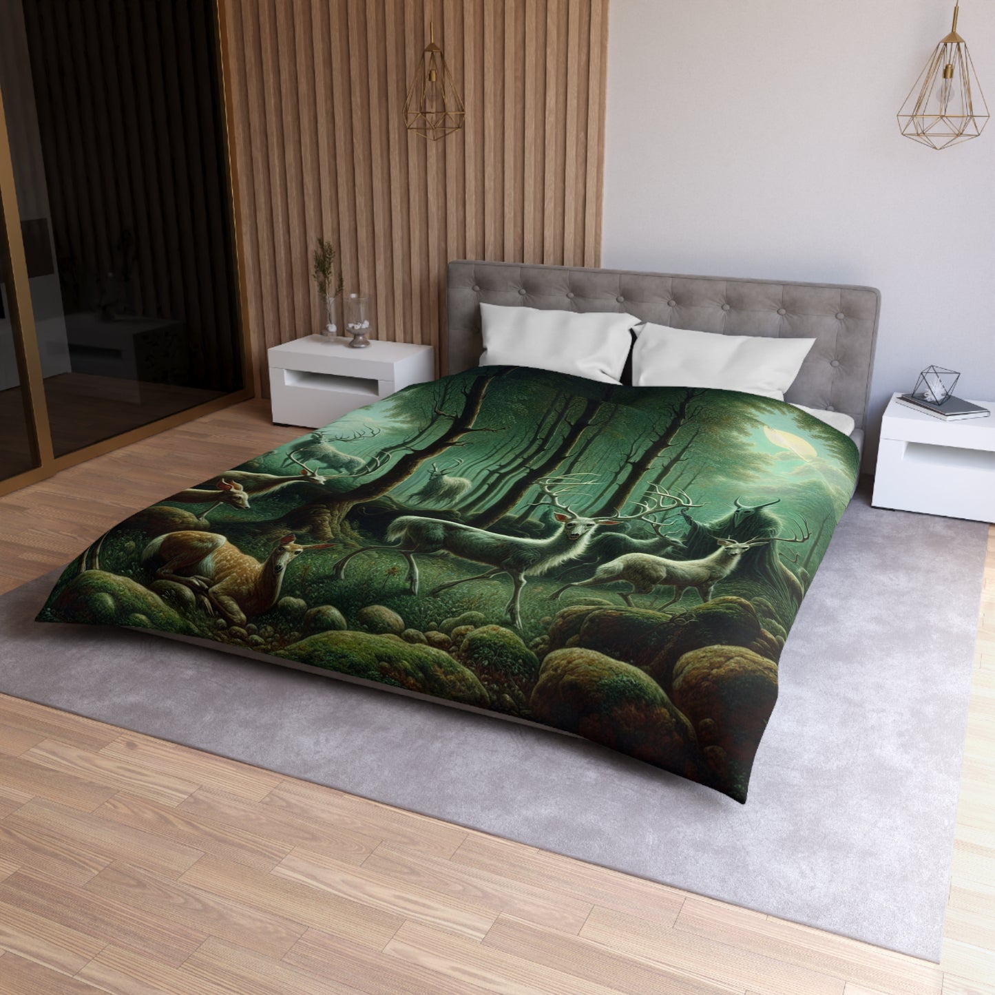 Wendigo Shepherd Microfiber Duvet Cover