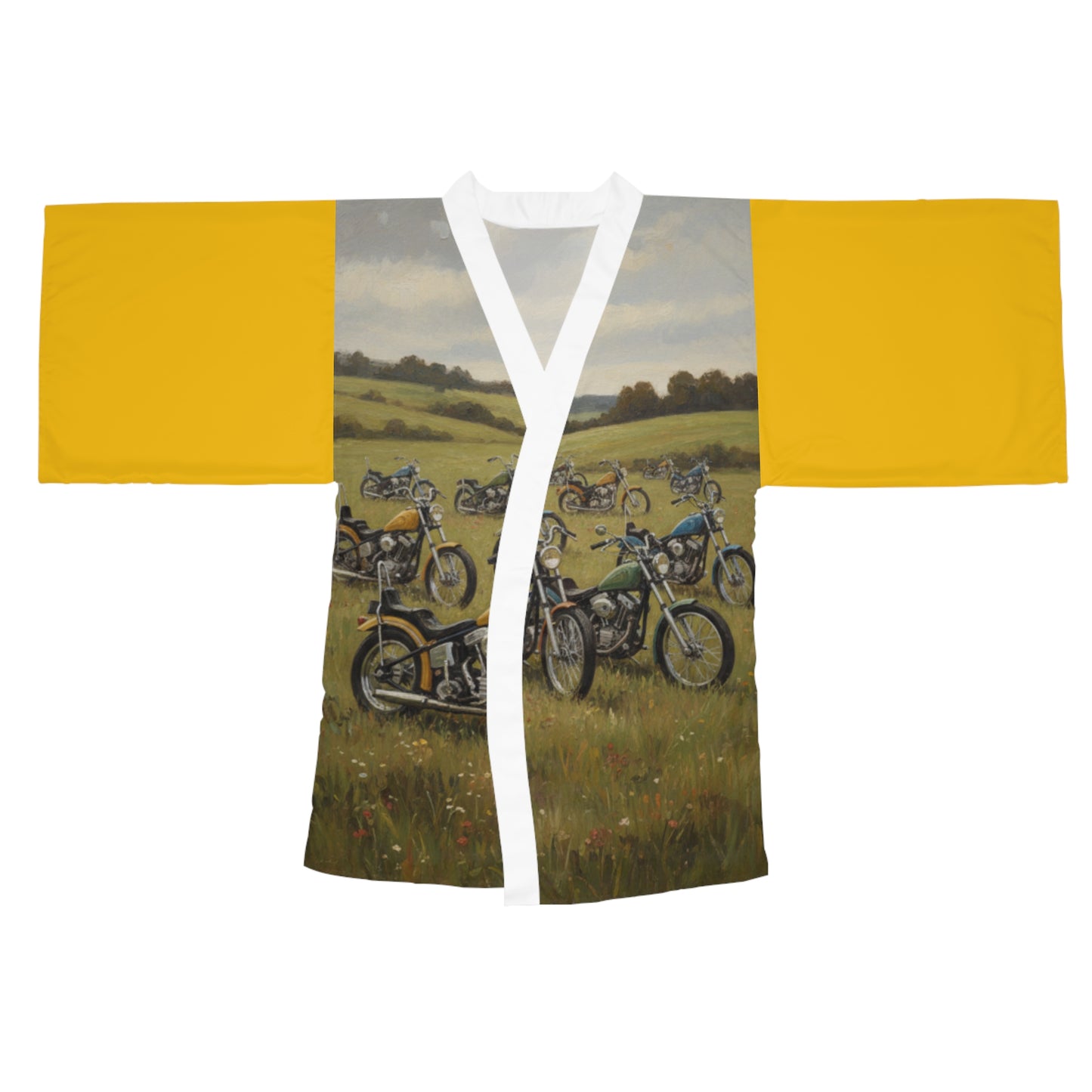 Wild Motorcycles Kimono Robe