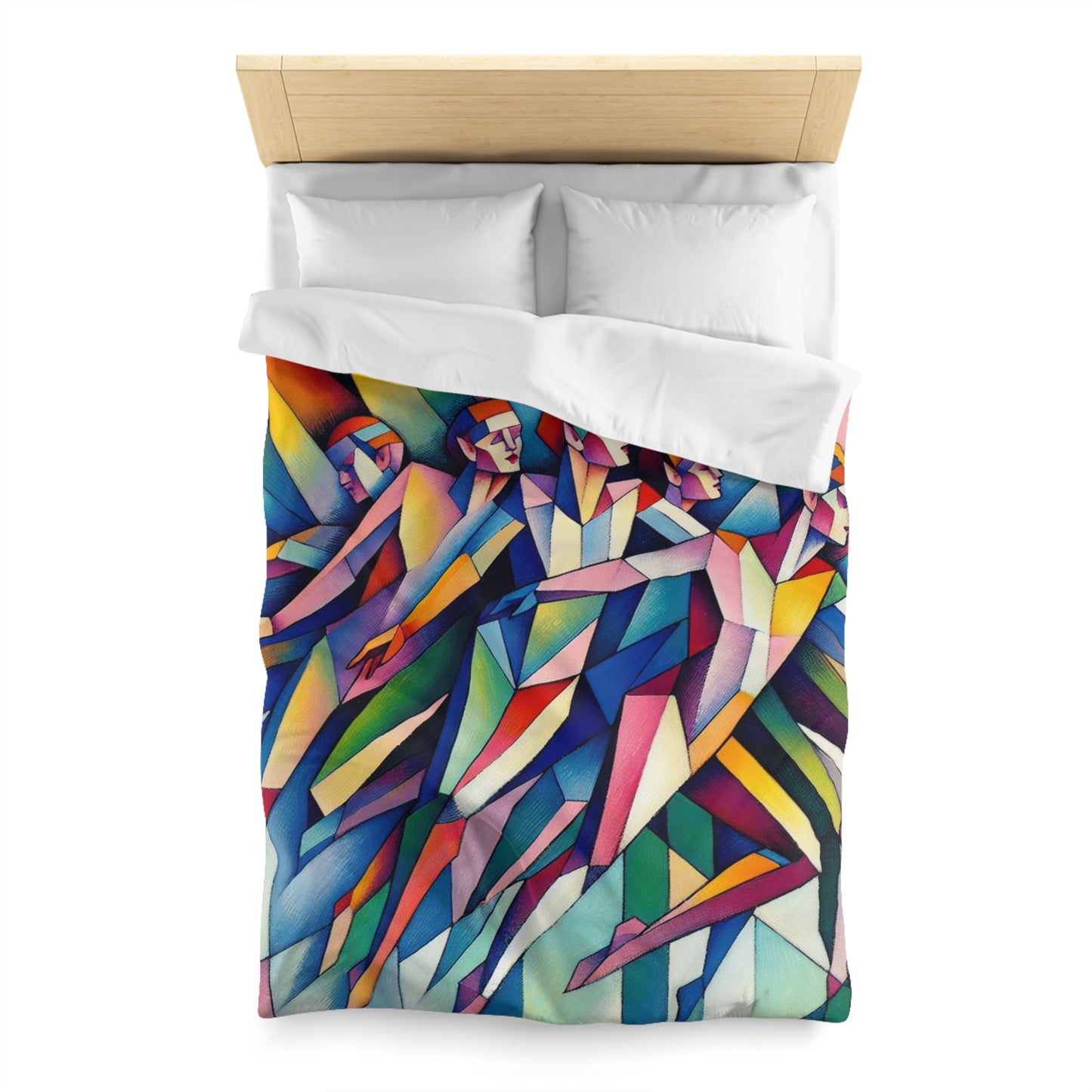Picasso's Pixies Microfiber Duvet Cover