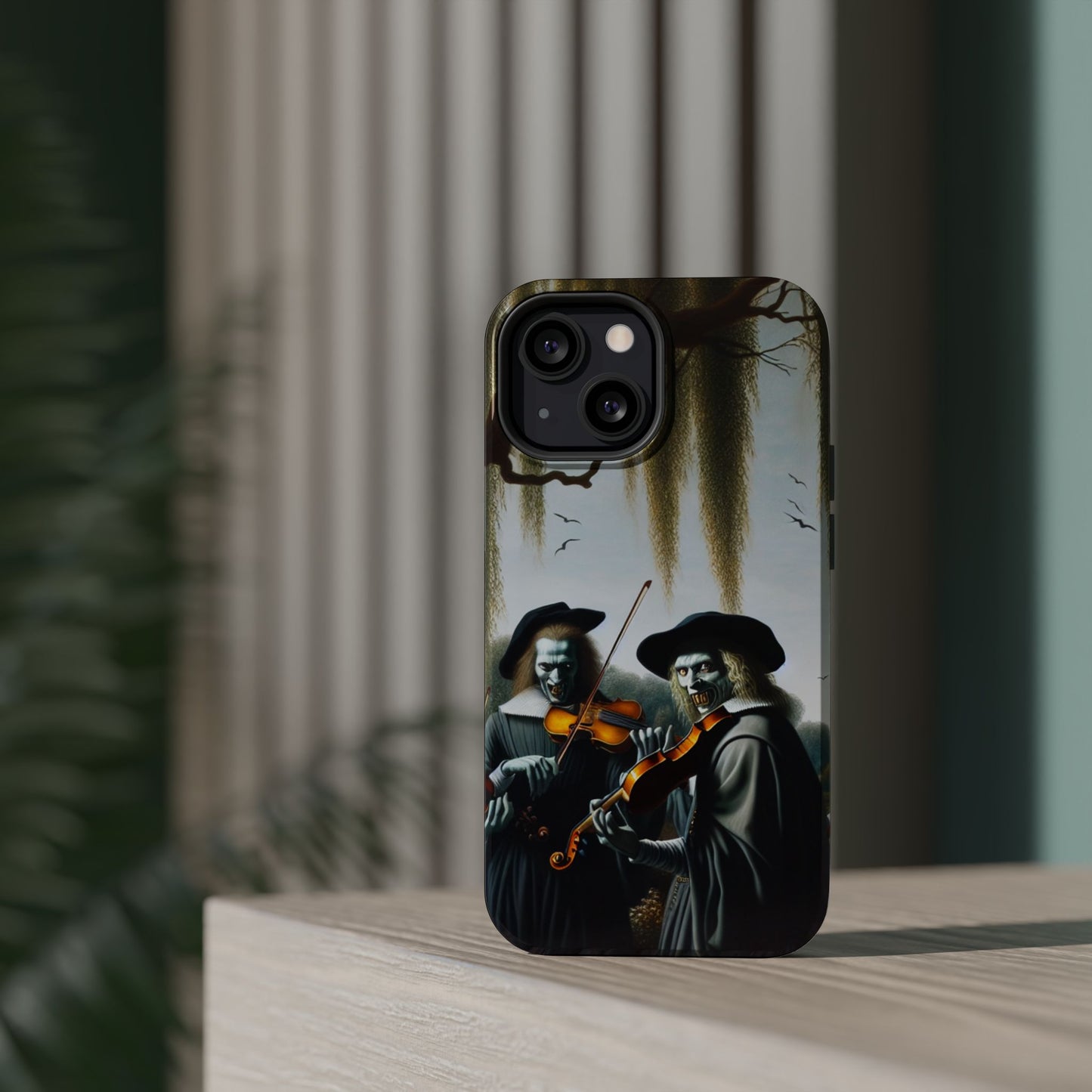 Vermeer's Vampire Violinists Magnetic iPhone Case