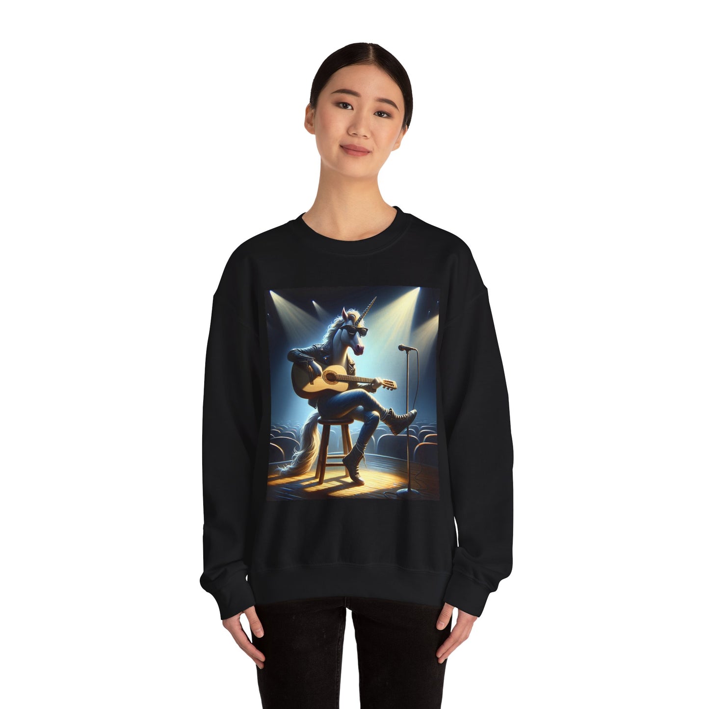 Unicorn Unplugged Crewneck Sweatshirt
