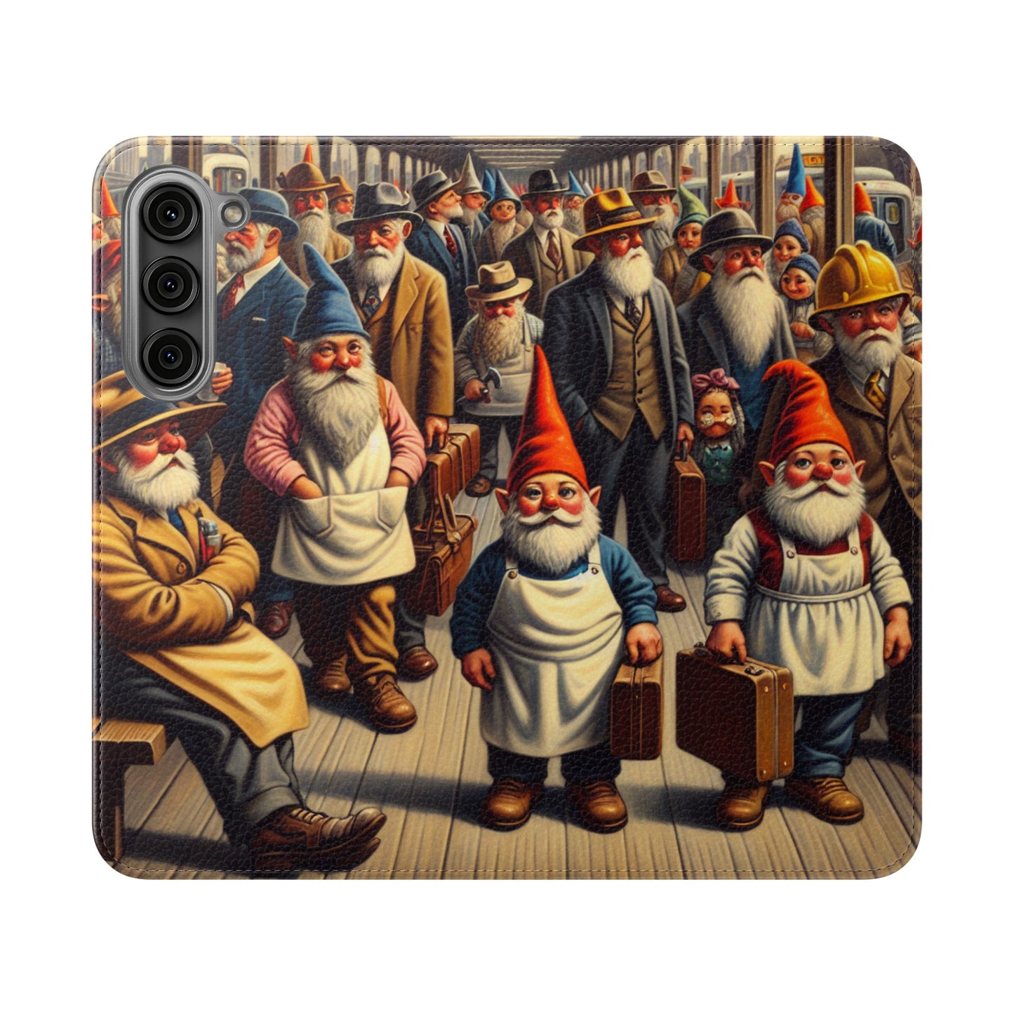 The Gnome-mute Home Flip Case - iPhone/Galaxy