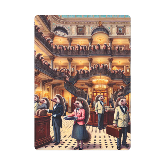 Hedgehog Hotel Poker/Playing Cards