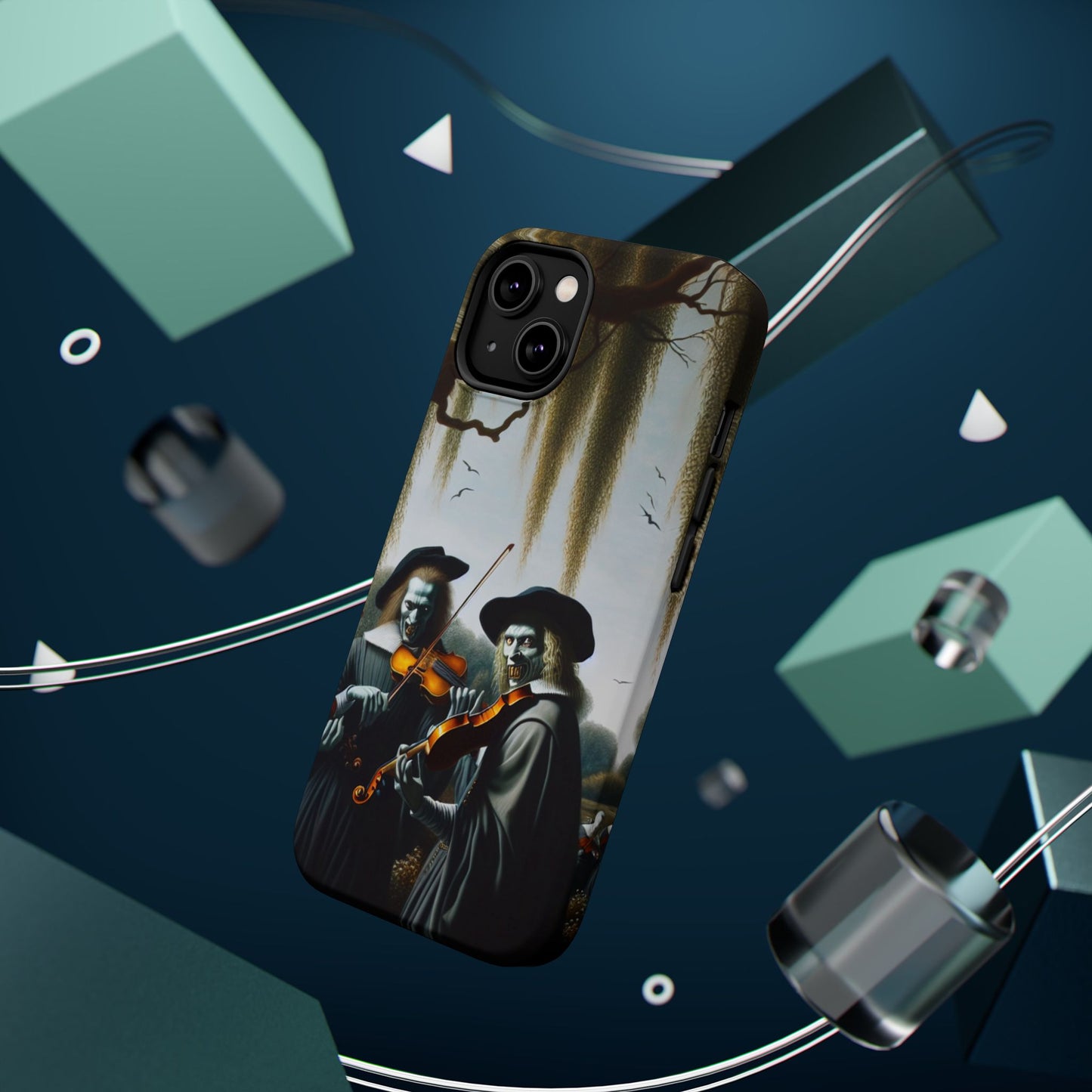 Vermeer's Vampire Violinists Magnetic iPhone Case