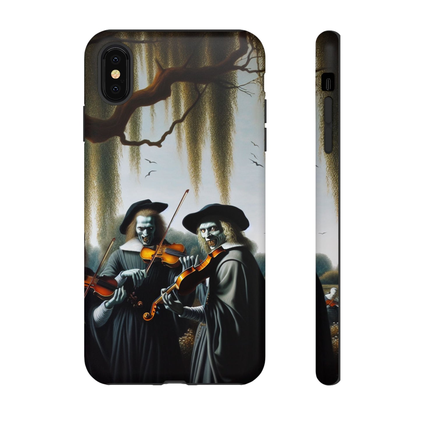 Vermeer's Vampire Violinists Phone Case - IPHONE