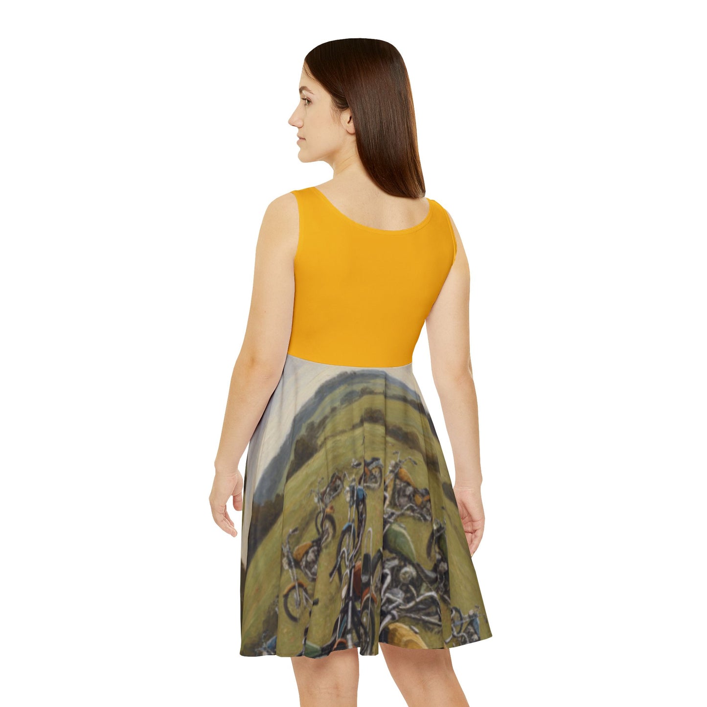 Wild Motorcycles Skater Dress