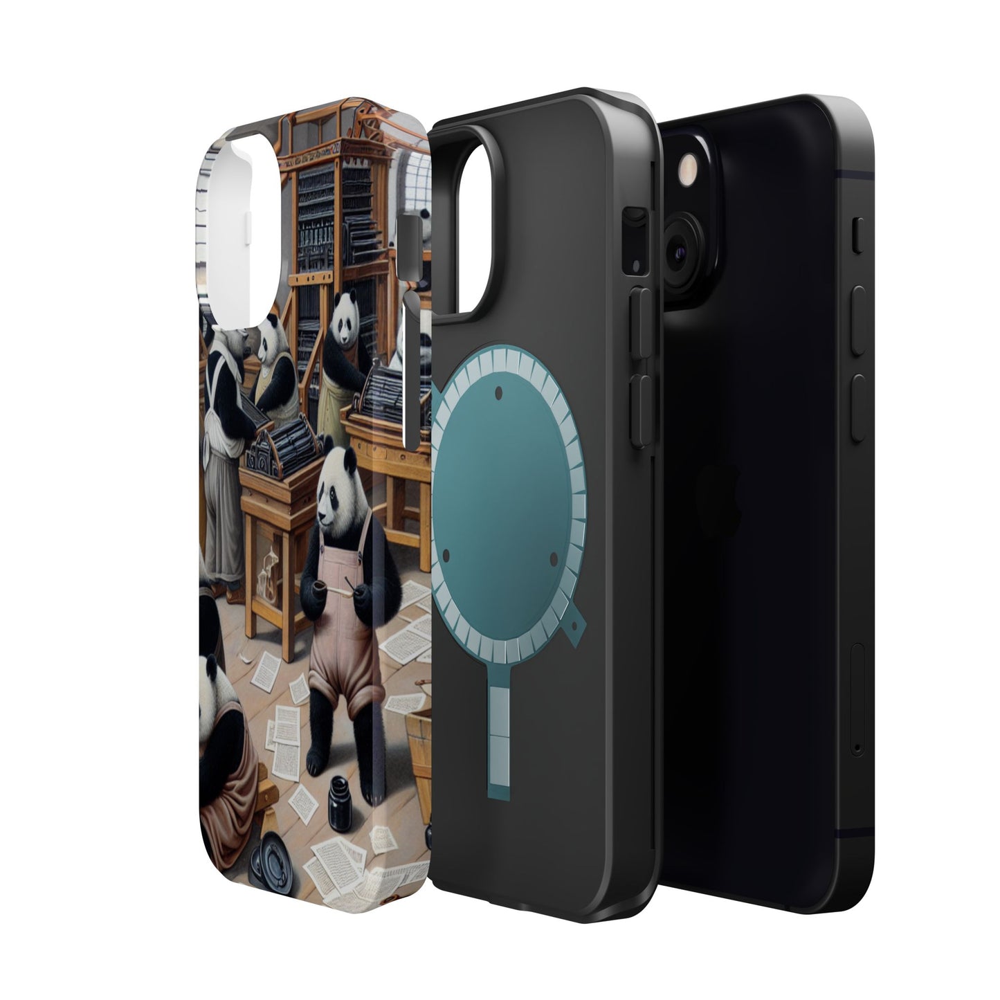 Printing Pandamonium Magnetic iPhone Case