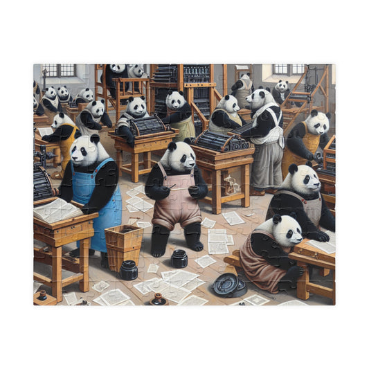 Printing Pandamonium Puzzle (110, 252, 520, 1014-piece)
