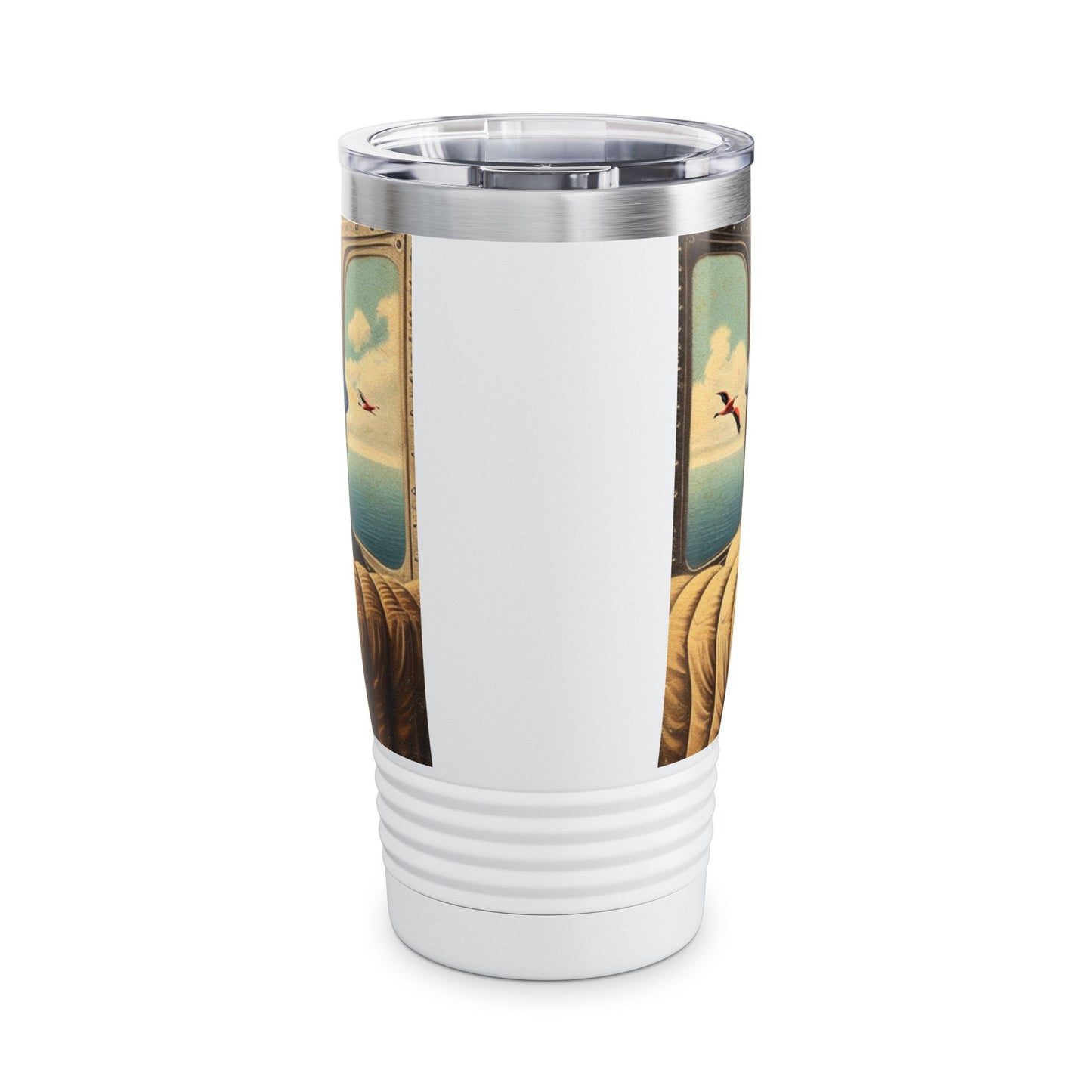 Flamingo Flight Deck Ringneck Tumbler | 20oz