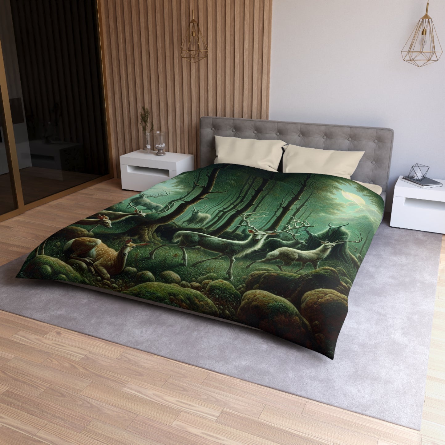 Wendigo Shepherd Microfiber Duvet Cover