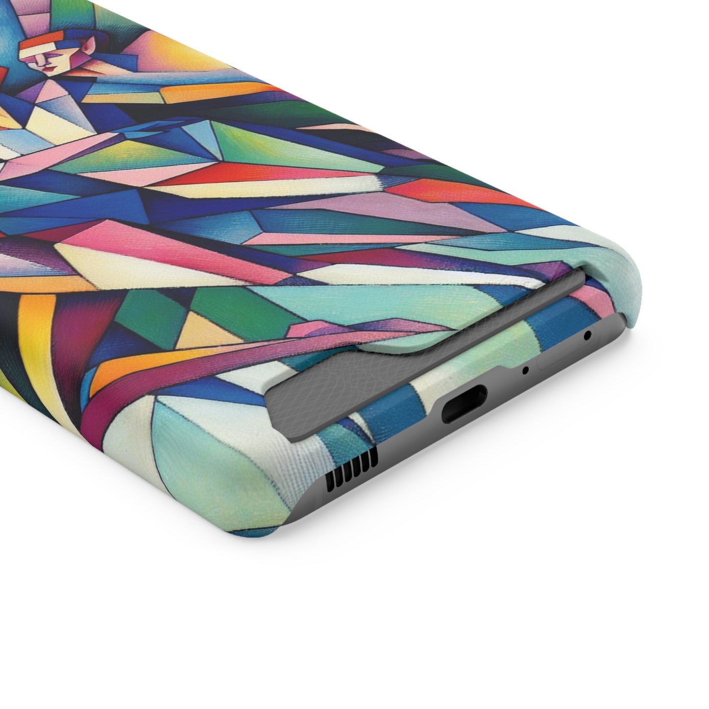 Picasso's Pixies Phone Case with Card Holder - GALAXY