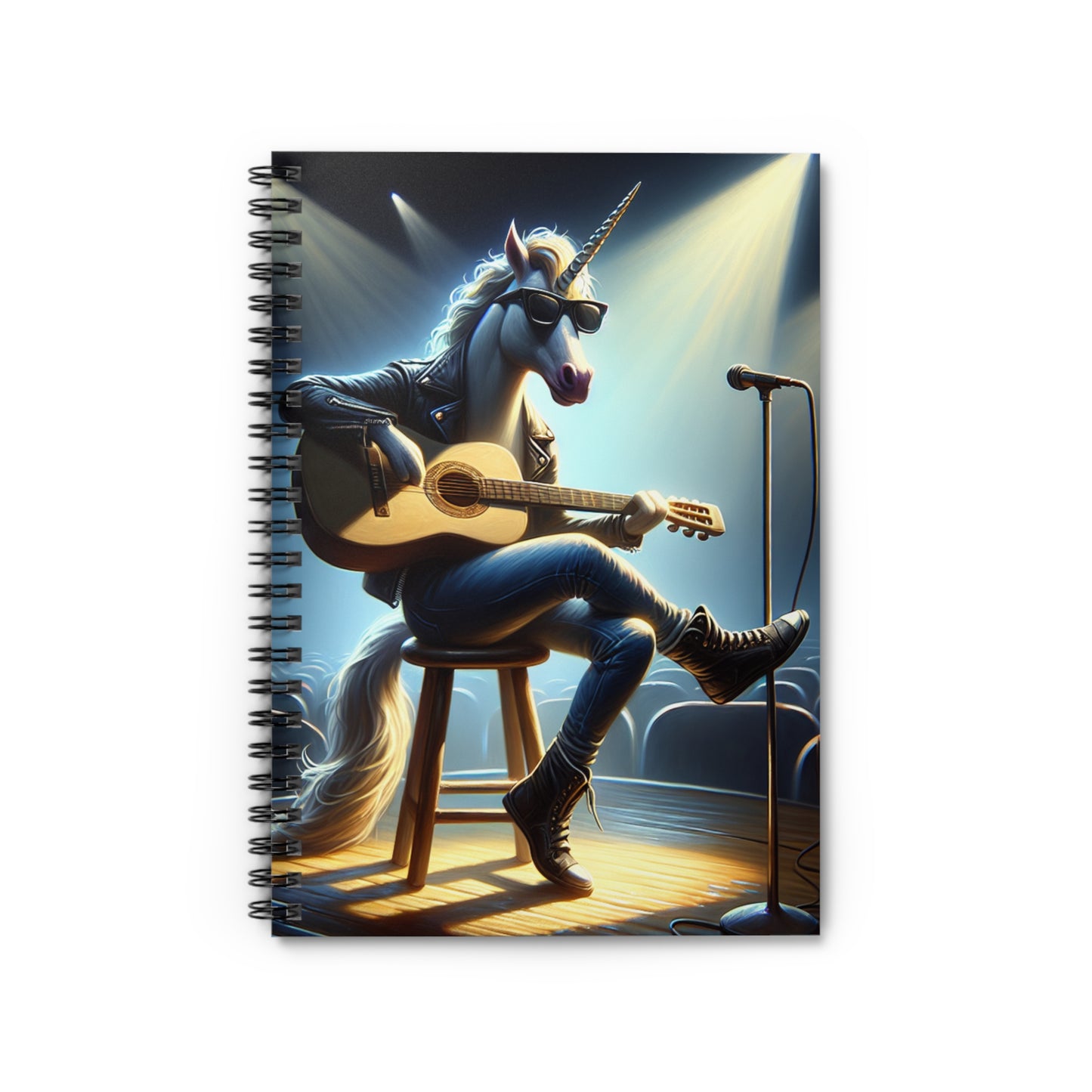 Unicorn Unplugged Spiral Notebook