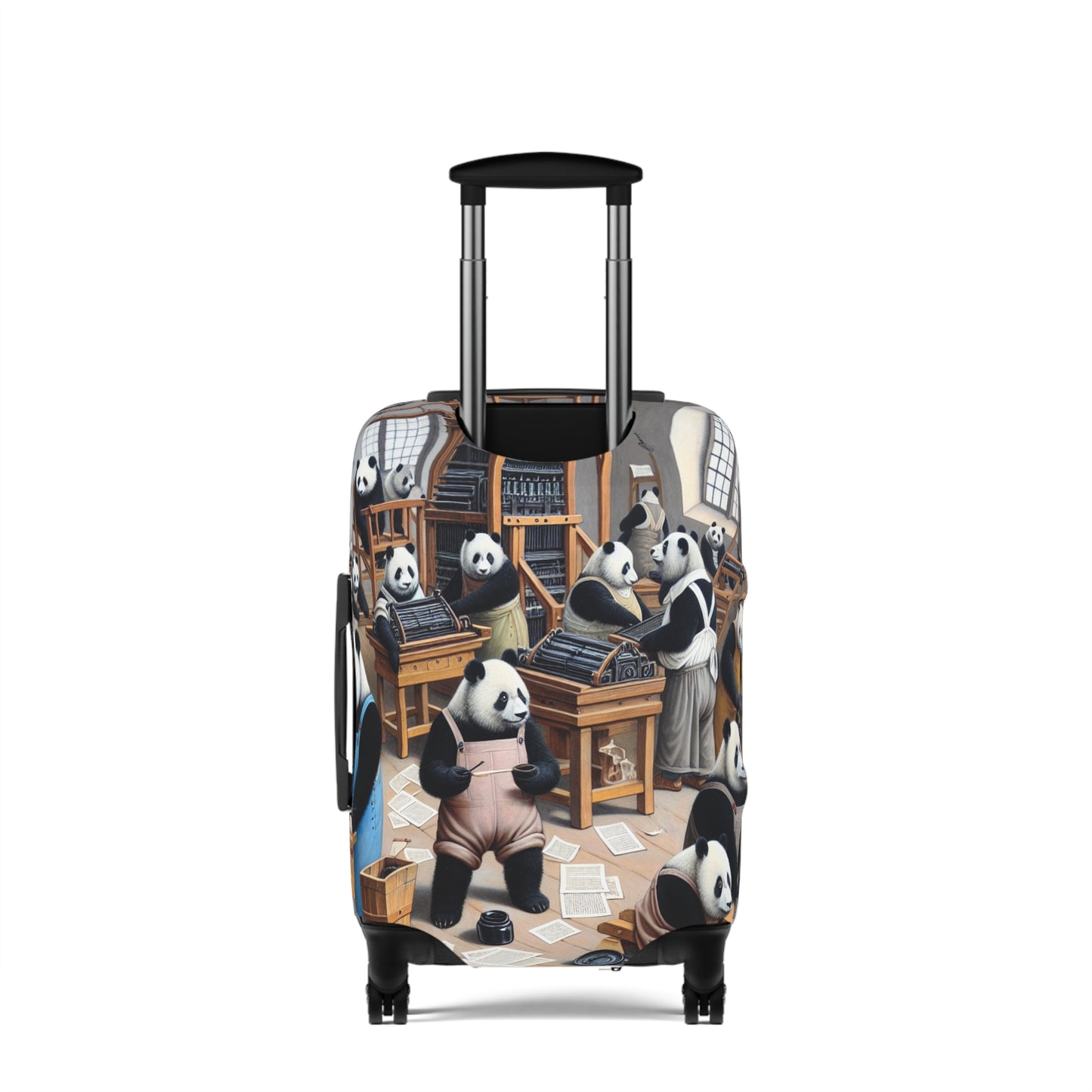 Printing Pandamonium Luggage Cover
