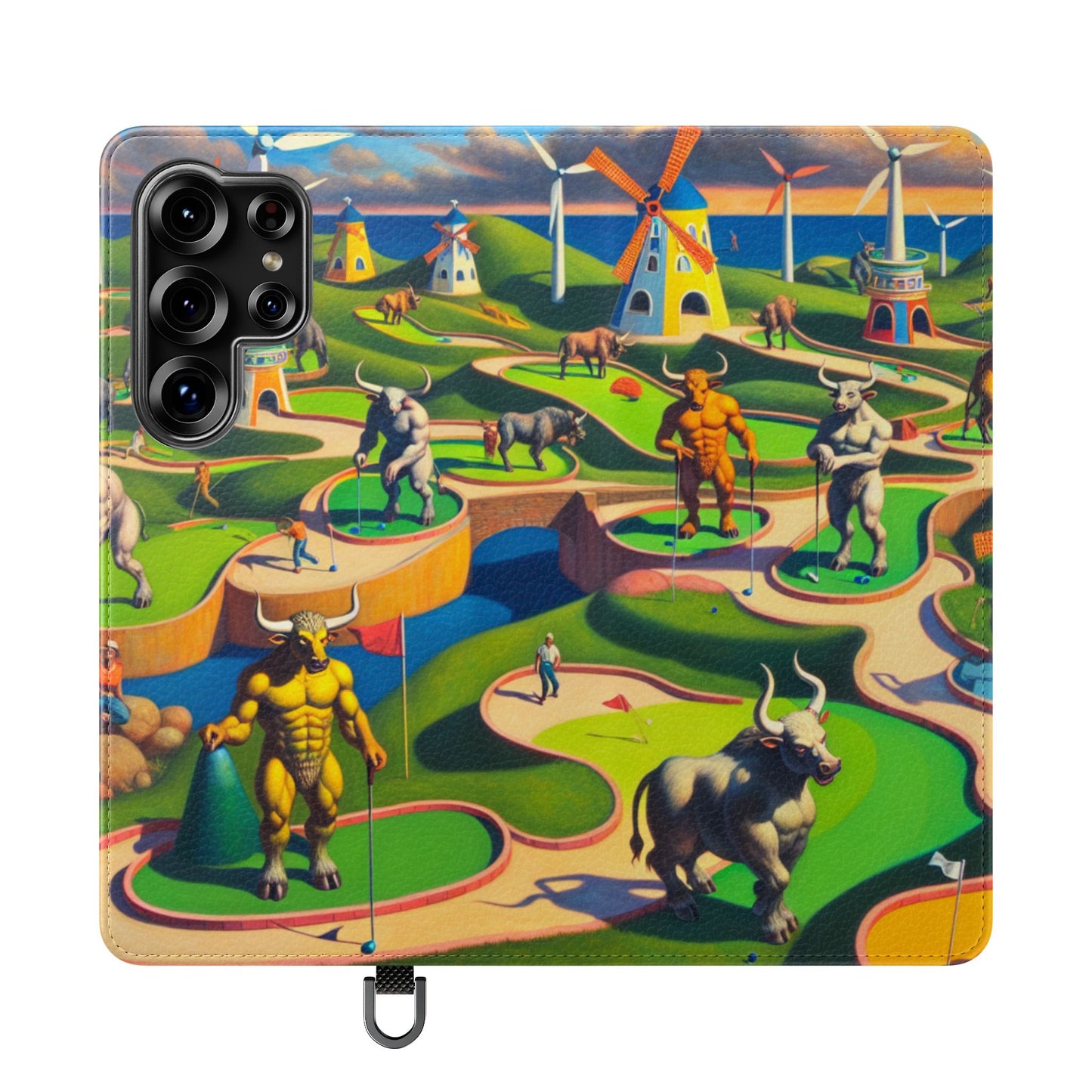 Mini-taur Golf Flip Case - iPhone/Galaxy