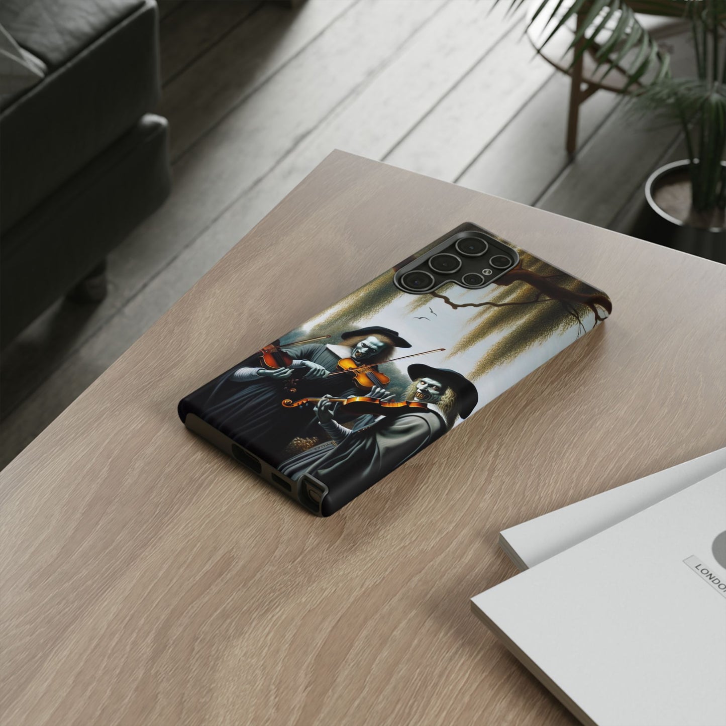 Vermeer's Vampire Violinists Phone Case - GALAXY