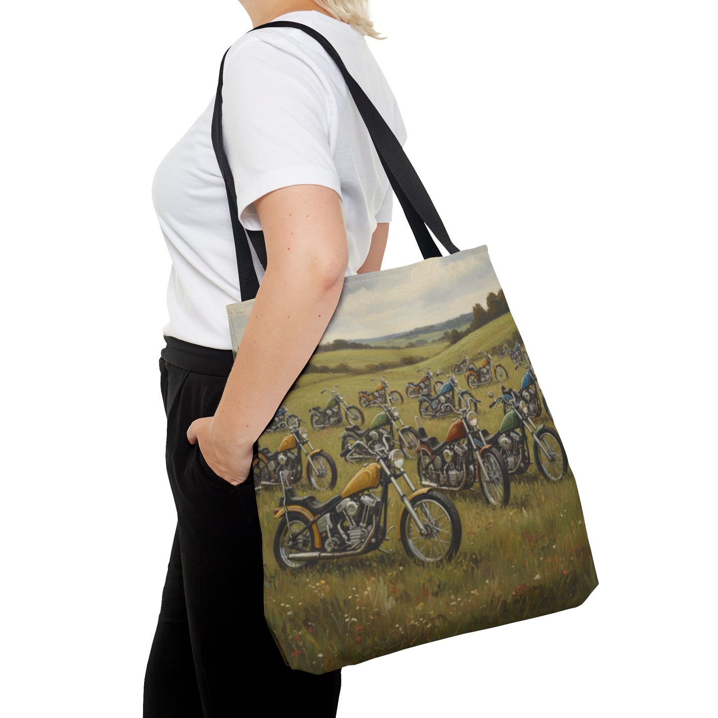 Wild Motorcycles Tote Bag