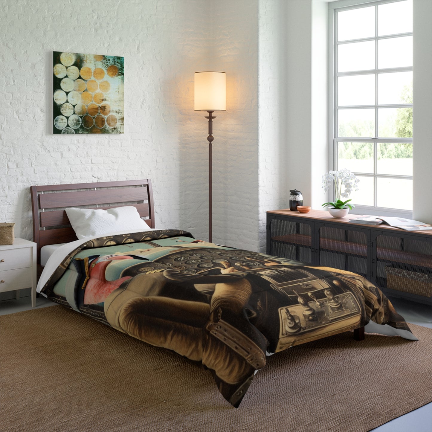 Flamingo Flight Deck Comforter