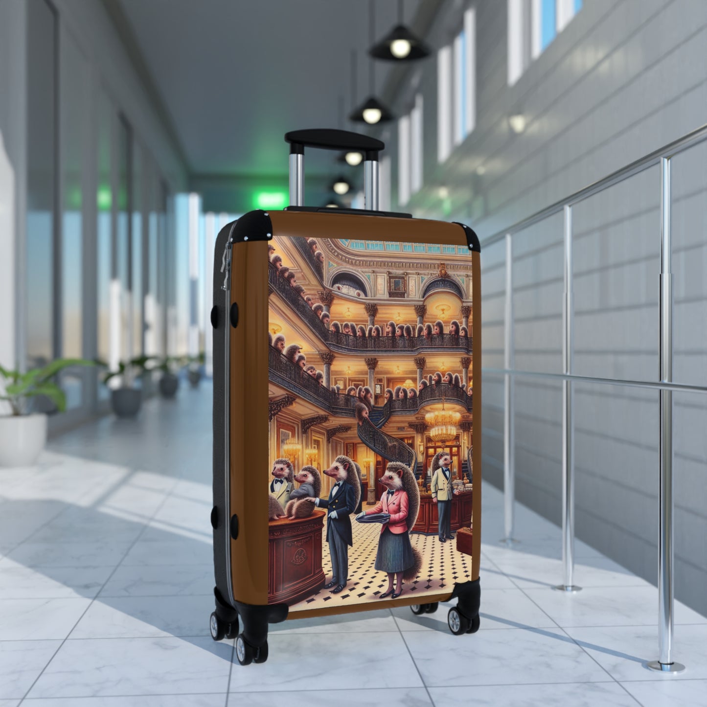 Hedgehog Hotel Suitcase