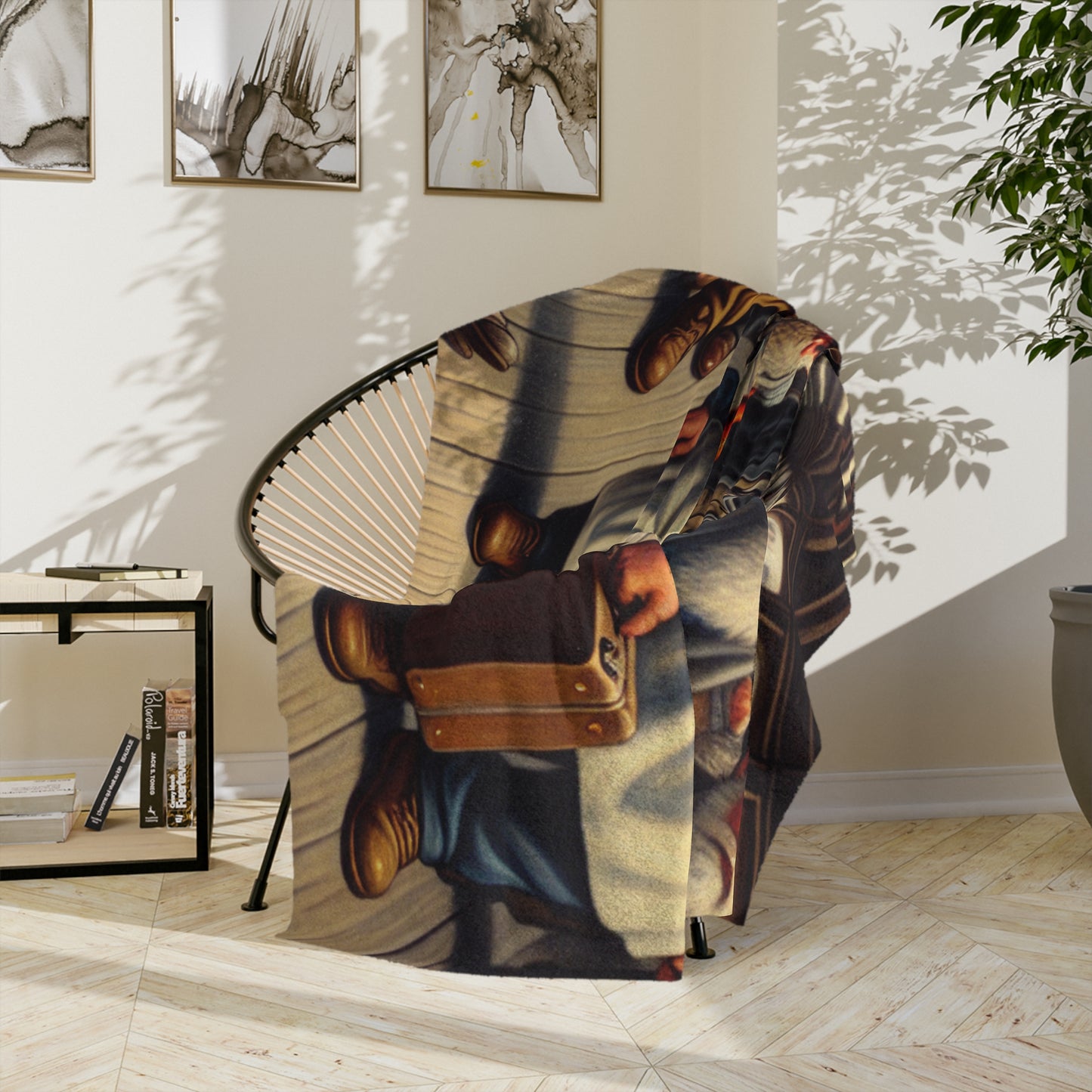 The Gnome-mute Home Velveteen Microfiber Blanket