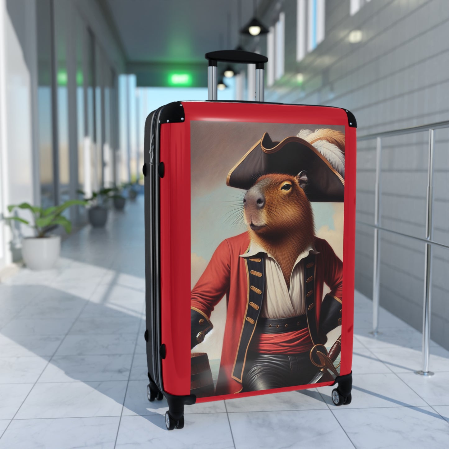 Captain Capybara Suitcase