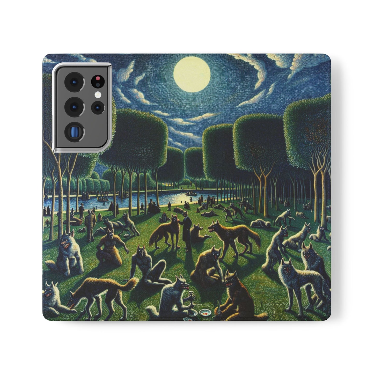 Werewolves at the Waterfront Flip Case - iPhone/Galaxy