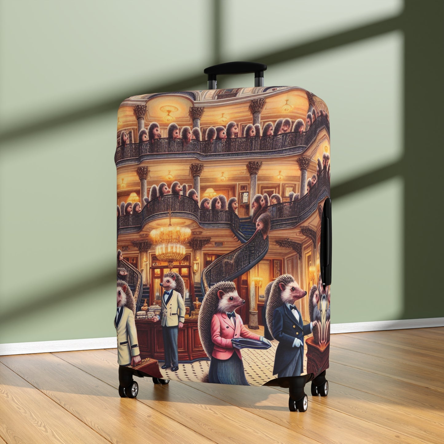 Hedgehog Hotel Luggage Cover