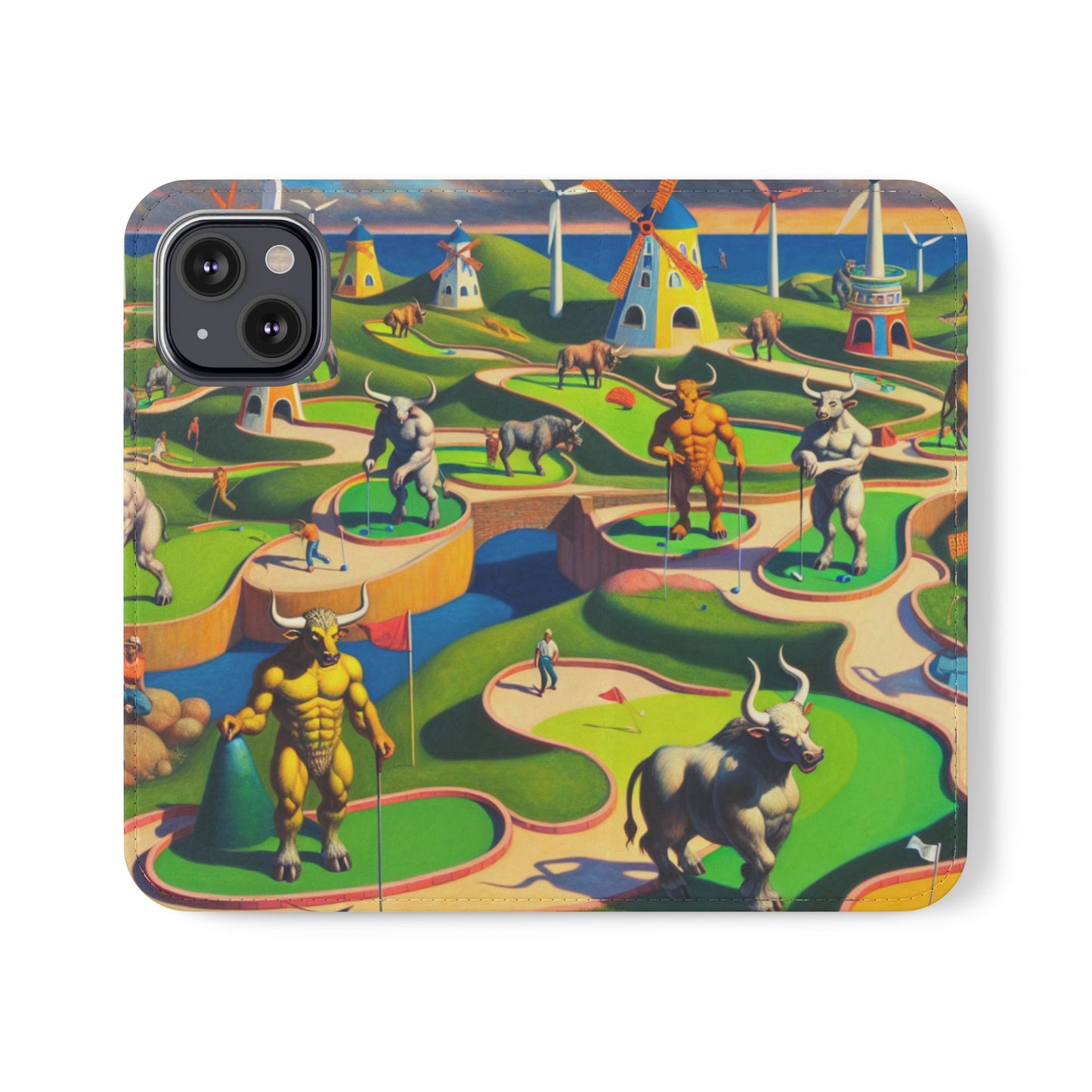 Mini-taur Golf Flip Case - iPhone/Galaxy