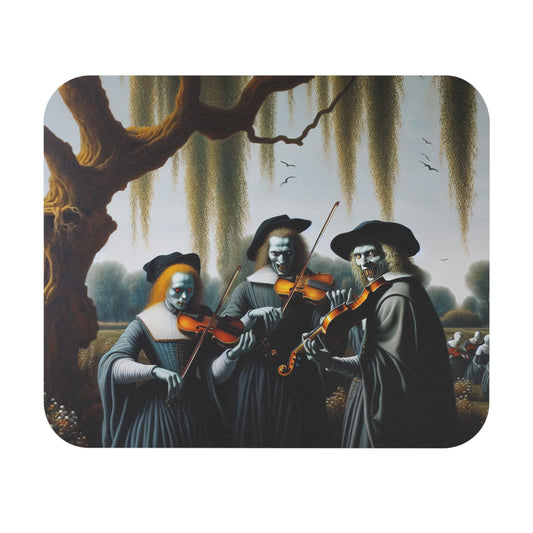 Vermeer's Vampire Violinists Mouse Pad