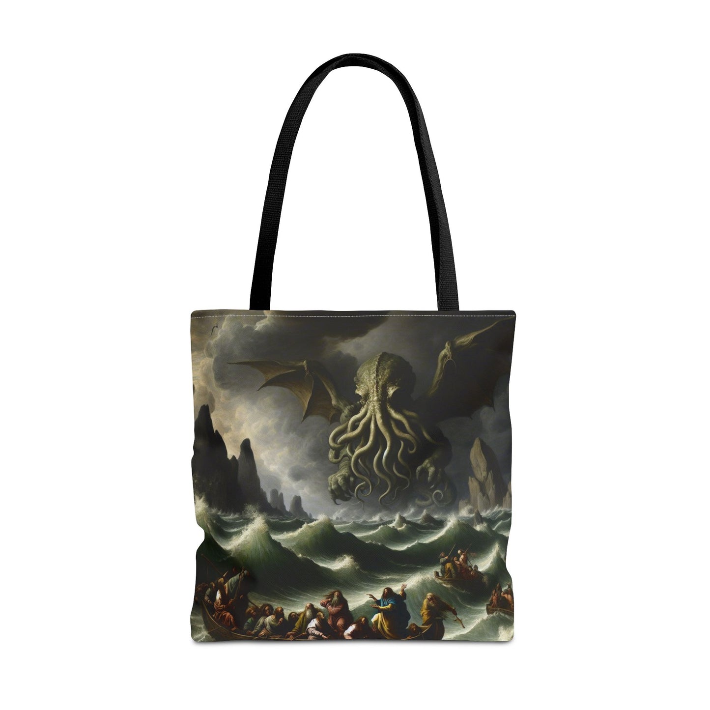 Cthulhu in the Storm Tote Bag