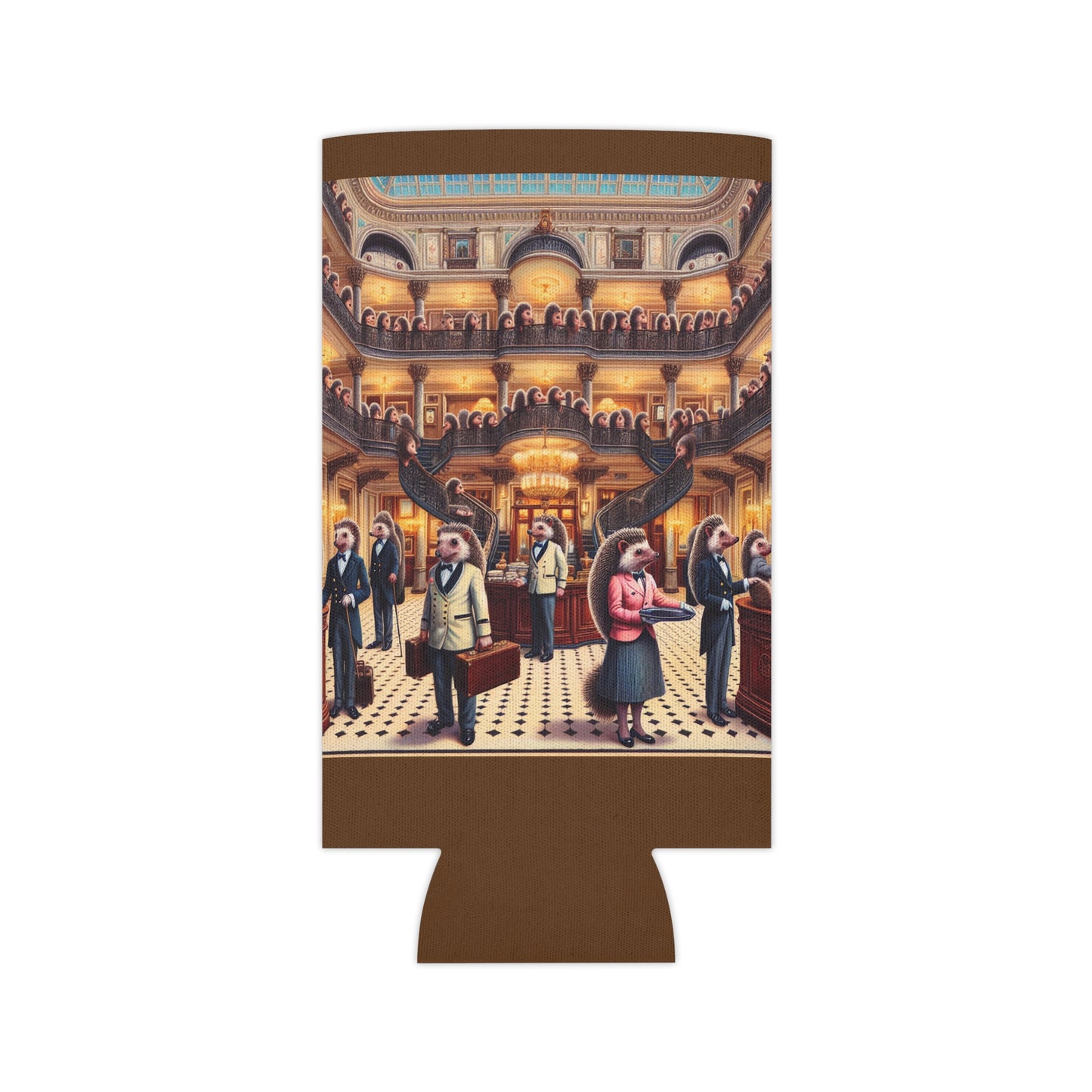 Hedgehog Hotel Can Cooler