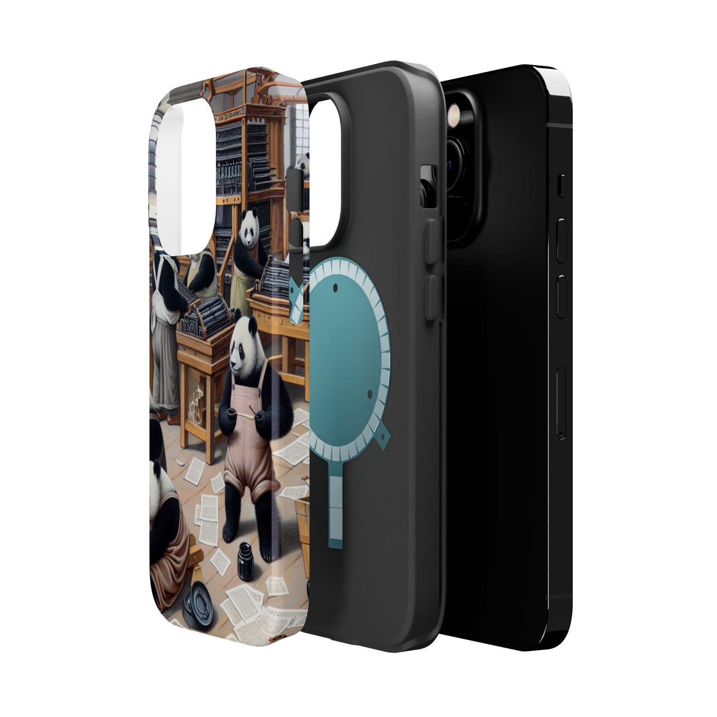 Printing Pandamonium Magnetic iPhone Case