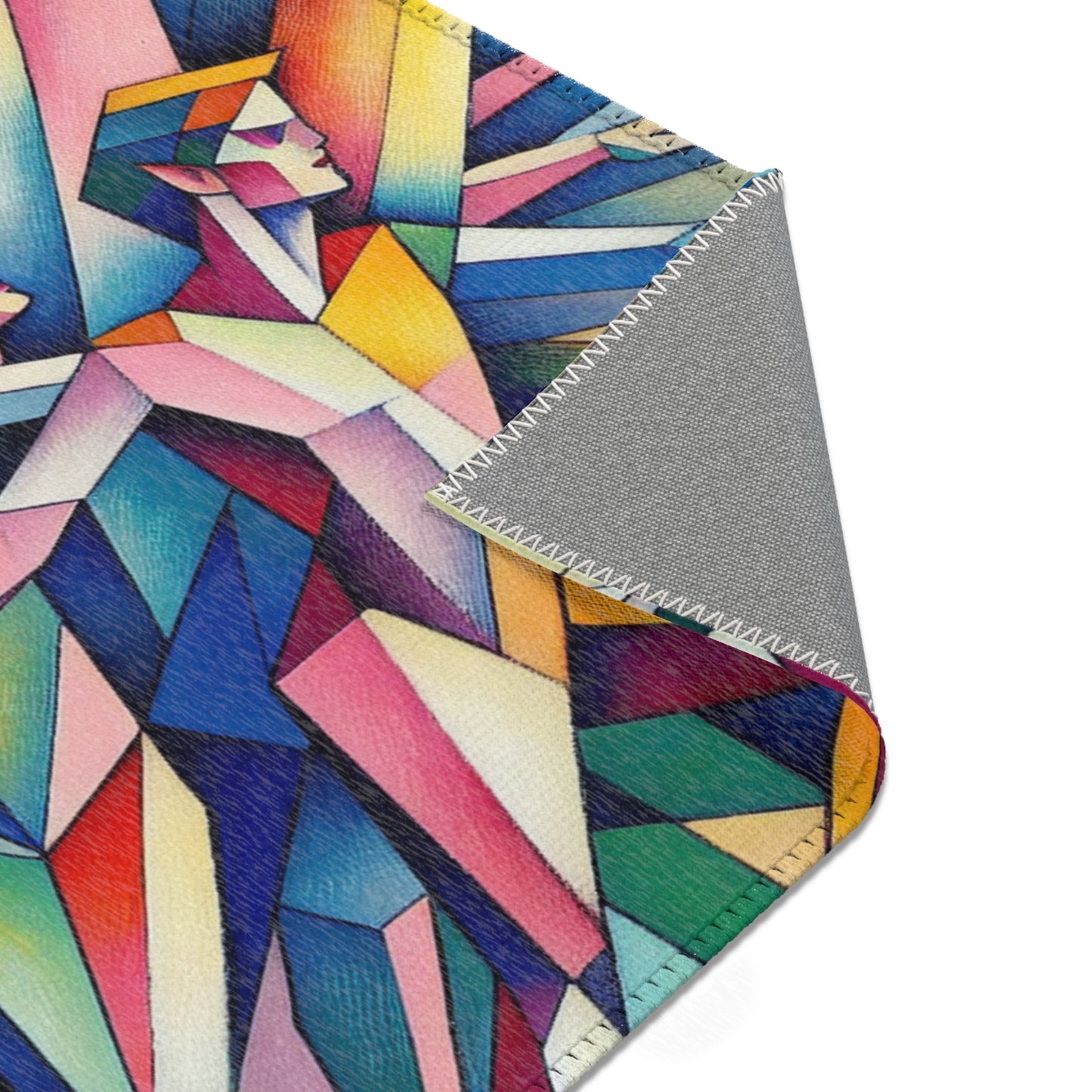 Picasso's Pixies Area Rug - HORIZONTAL