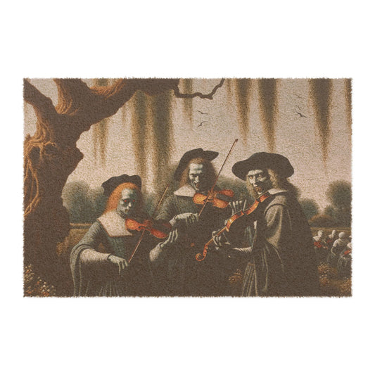 Vermeer's Vampire Violinists Doormat