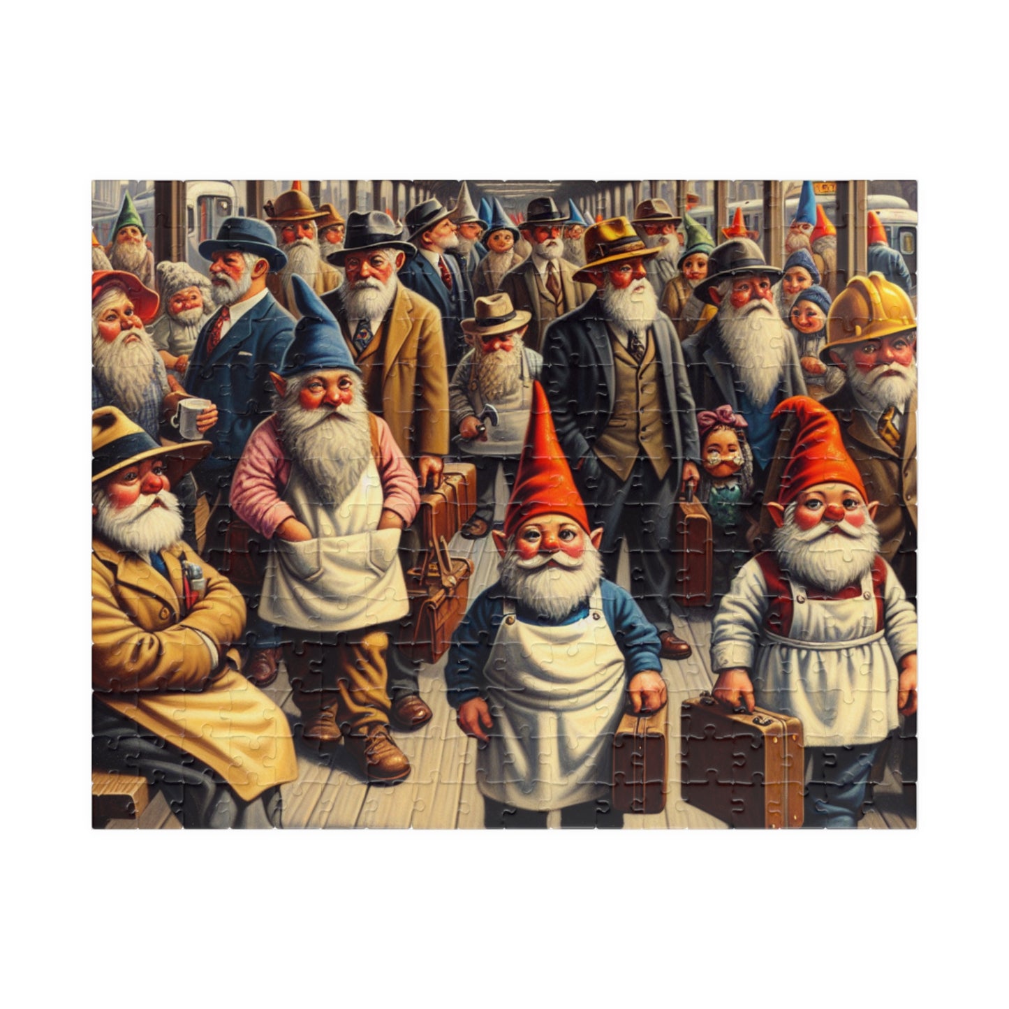 The Gnome-mute Home Puzzle (110, 252, 520, 1014-piece)