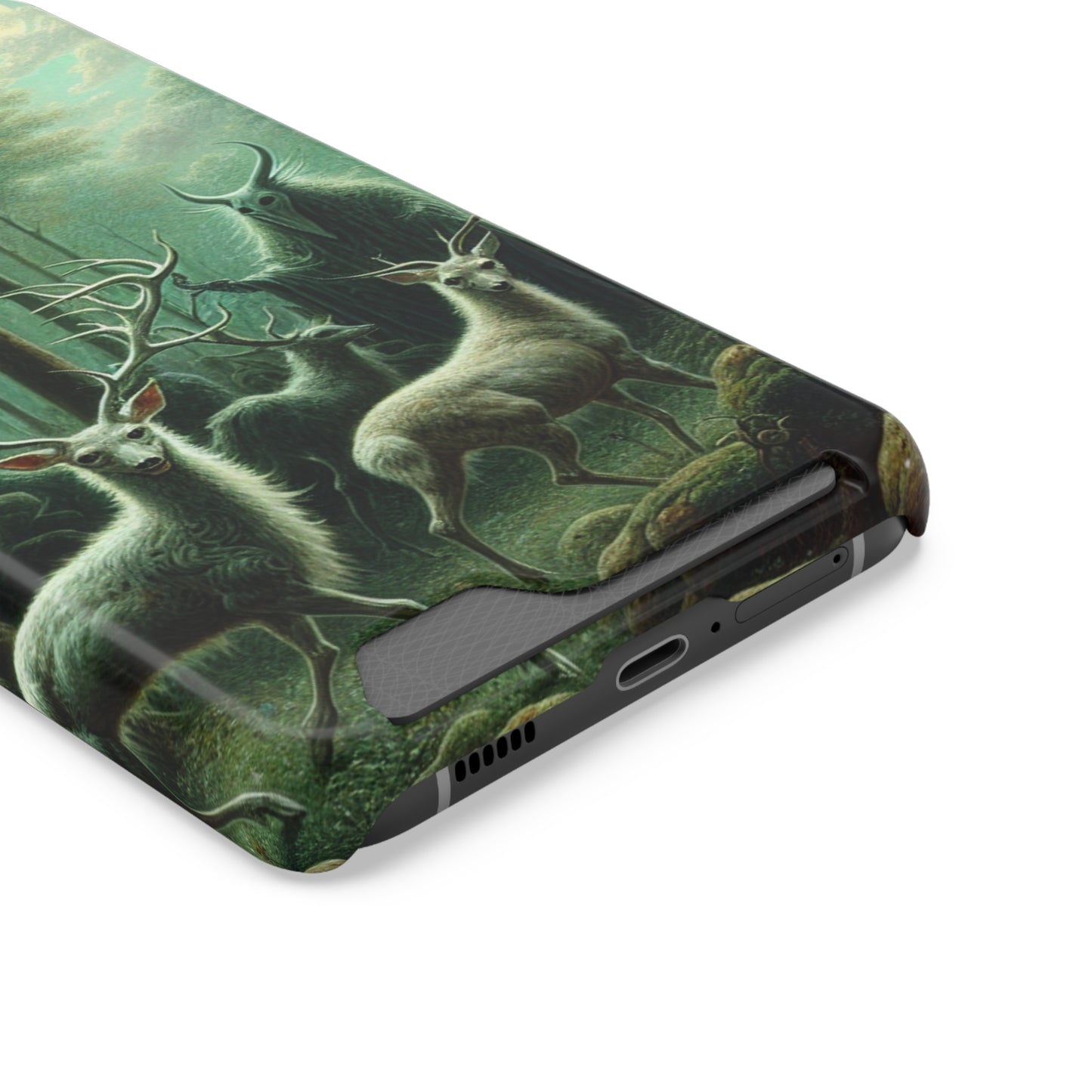 Wendigo Shepherd Phone Case with Card Holder - GALAXY