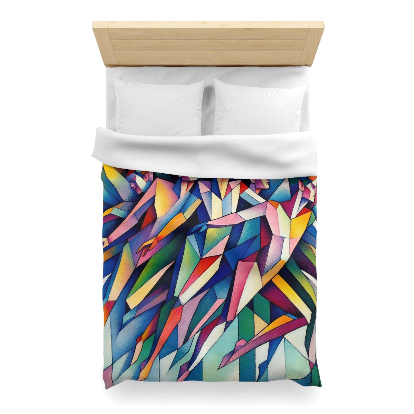 Picasso's Pixies Microfiber Duvet Cover