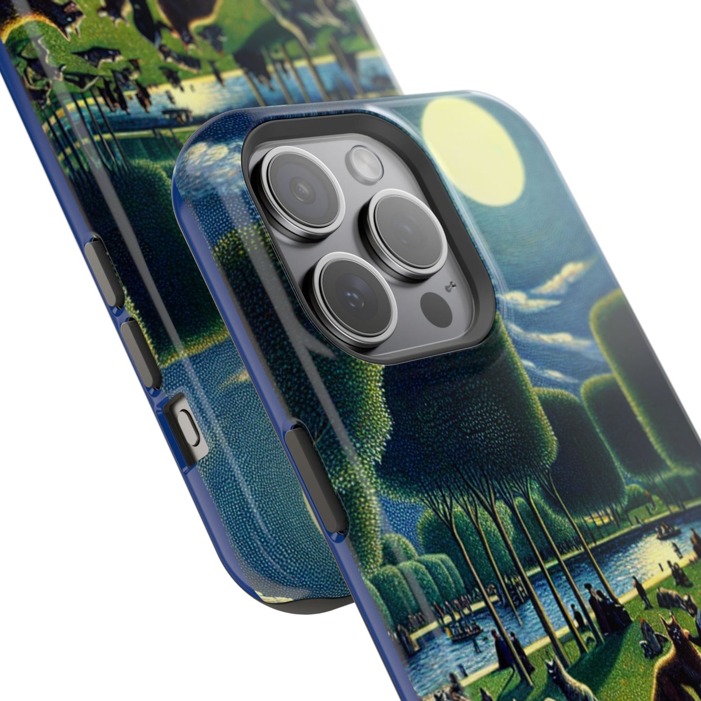 Werewolves at the Waterfront Magnetic iPhone Case