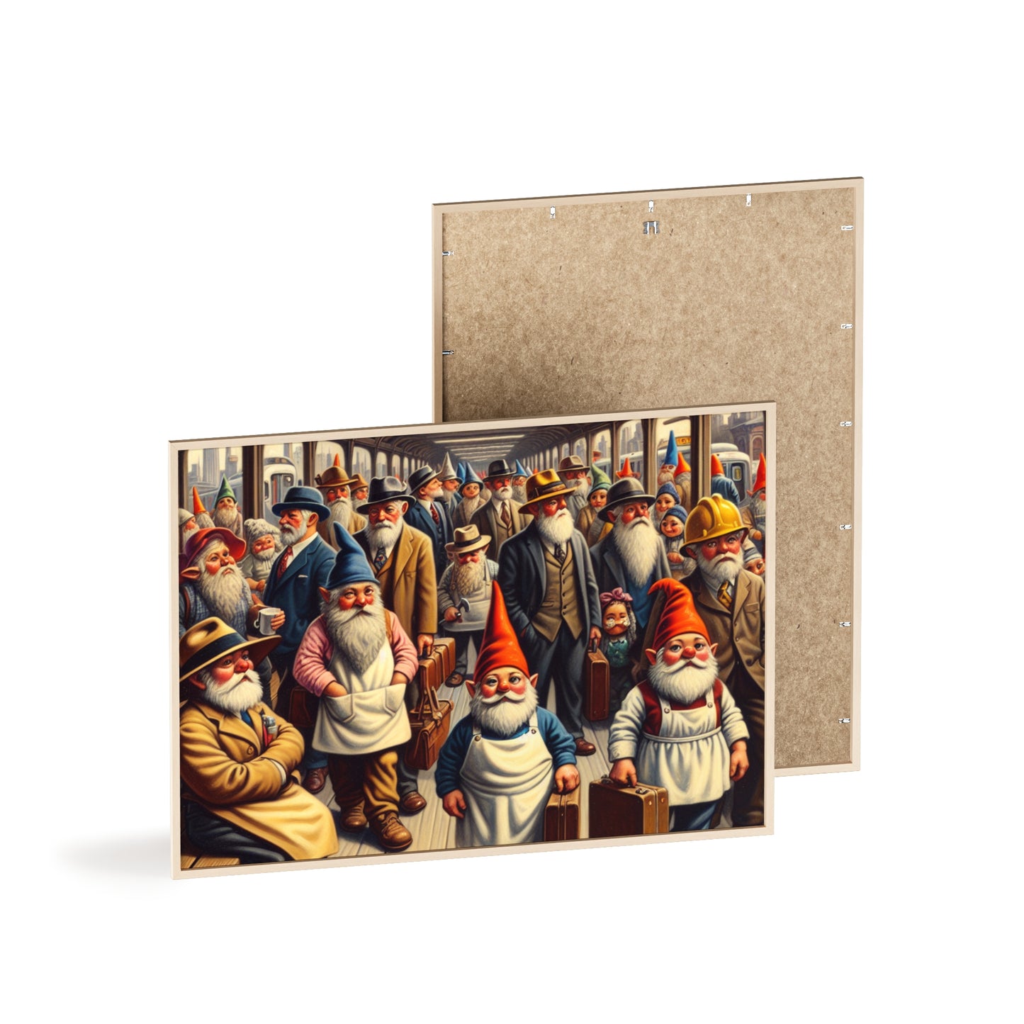 Framed The Gnome-mute Home Poster