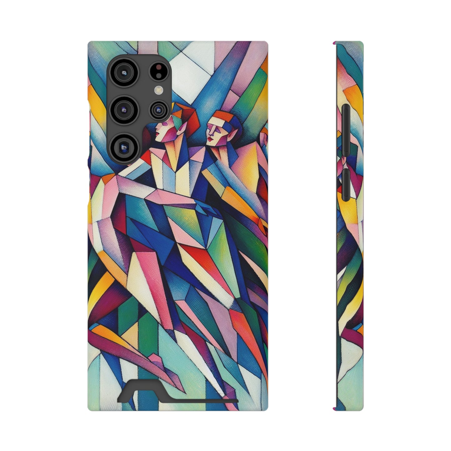 Picasso's Pixies Phone Case with Card Holder - GALAXY