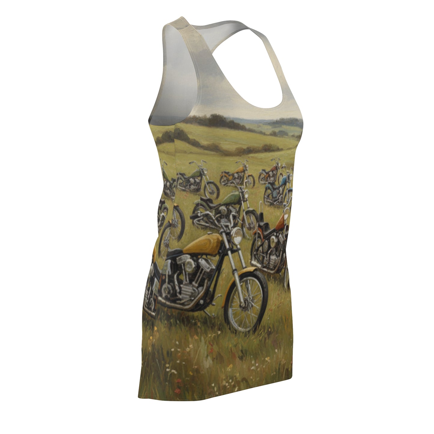 Wild Motorcycles Racerback Dress