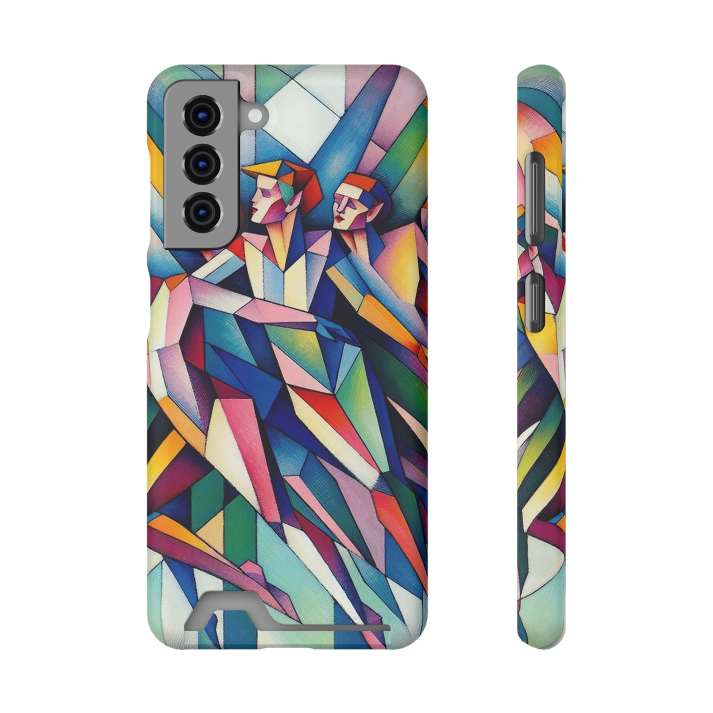 Picasso's Pixies Phone Case with Card Holder - GALAXY