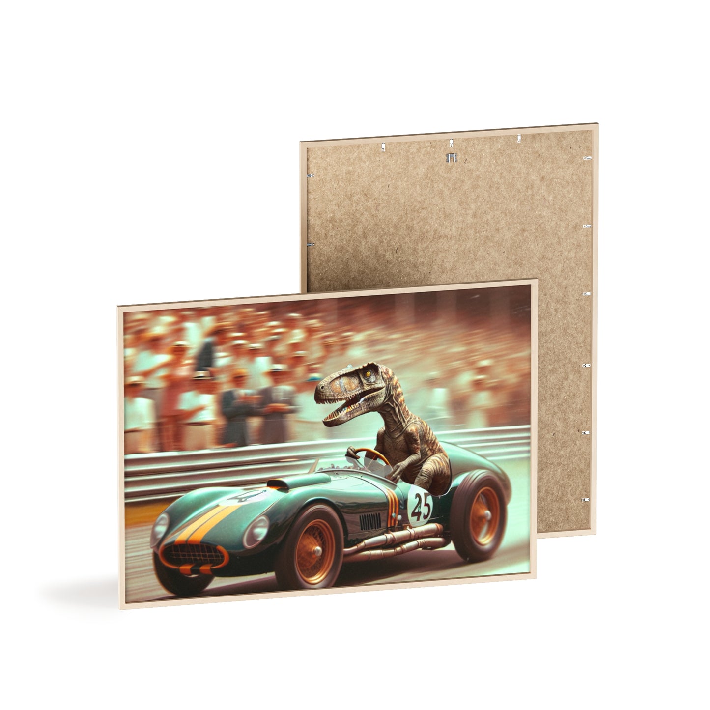 Framed Velocity Raptor Poster