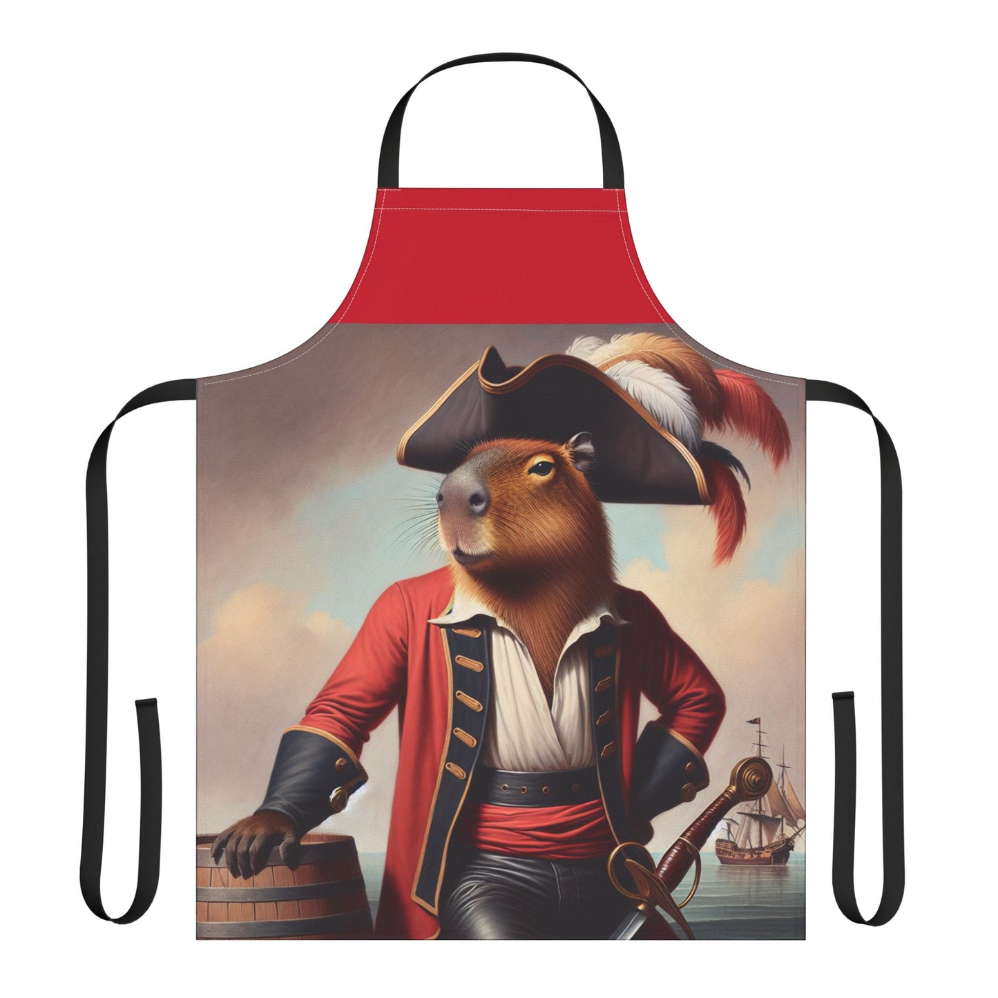 Captain Capybara Home Apron