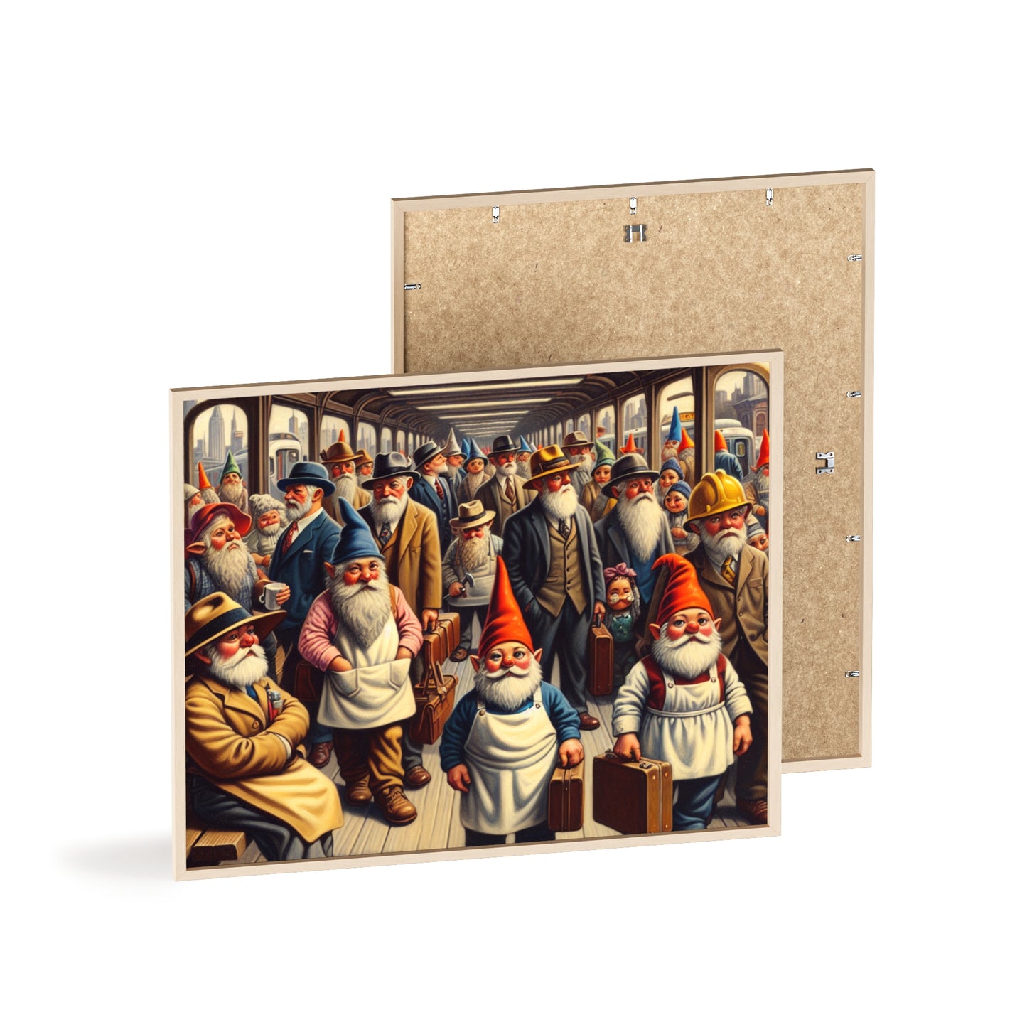 Framed The Gnome-mute Home Poster