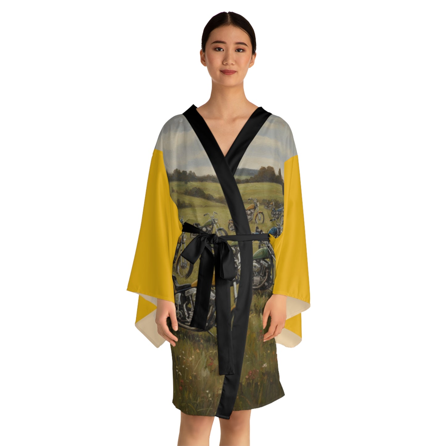 Wild Motorcycles Kimono Robe