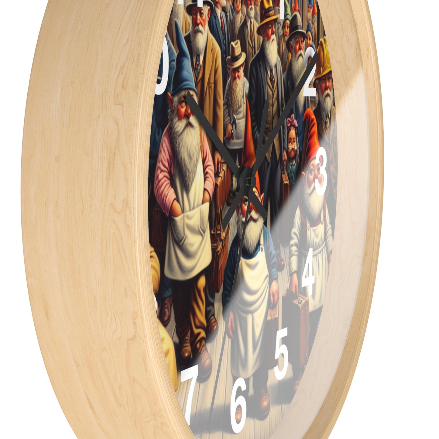 The Gnome-mute Home Wall Clock